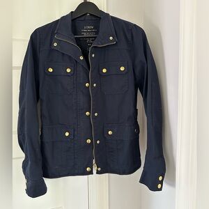 JCrew Navy Utility Jacket